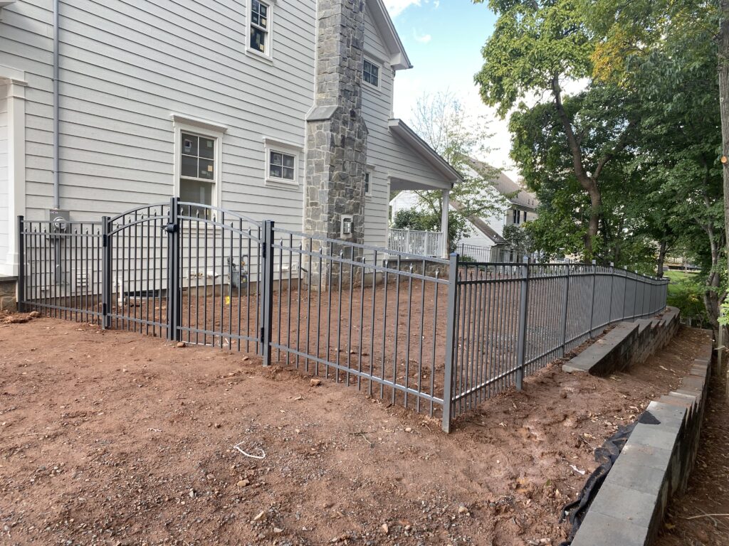 aluminum fence