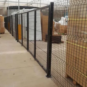 interior warehouse fencing wire panel